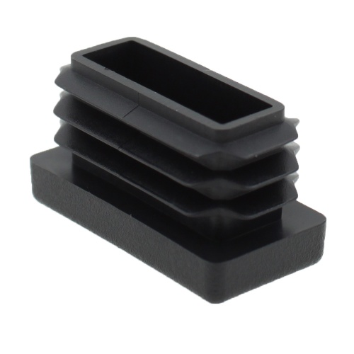 Rectangular Push In Ribbed Inserts For, Rectangle Chair Leg Inserts